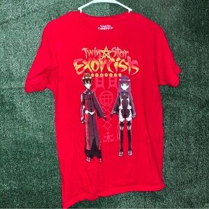 Twin Star Exorcists Red Shirt S Anime Cartoon Manga